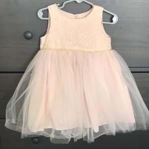 Cat & Jack blush tulle dress
